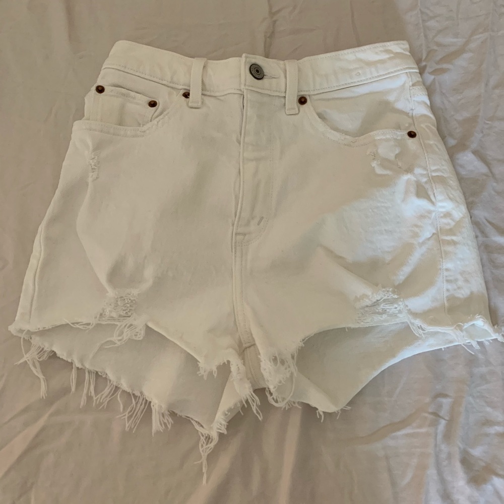Abercrombie mom short high rise curve love